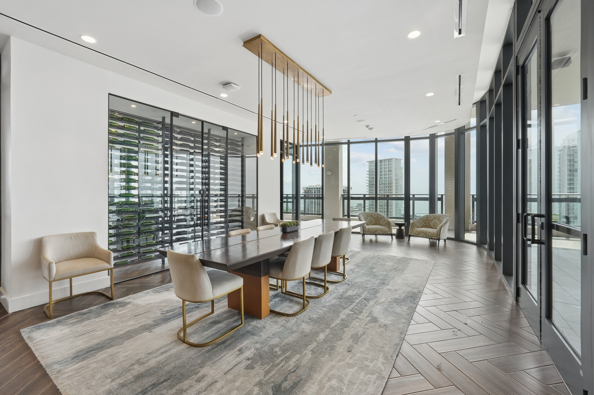 Evo private dining room with city view - St. Petersburg, FL