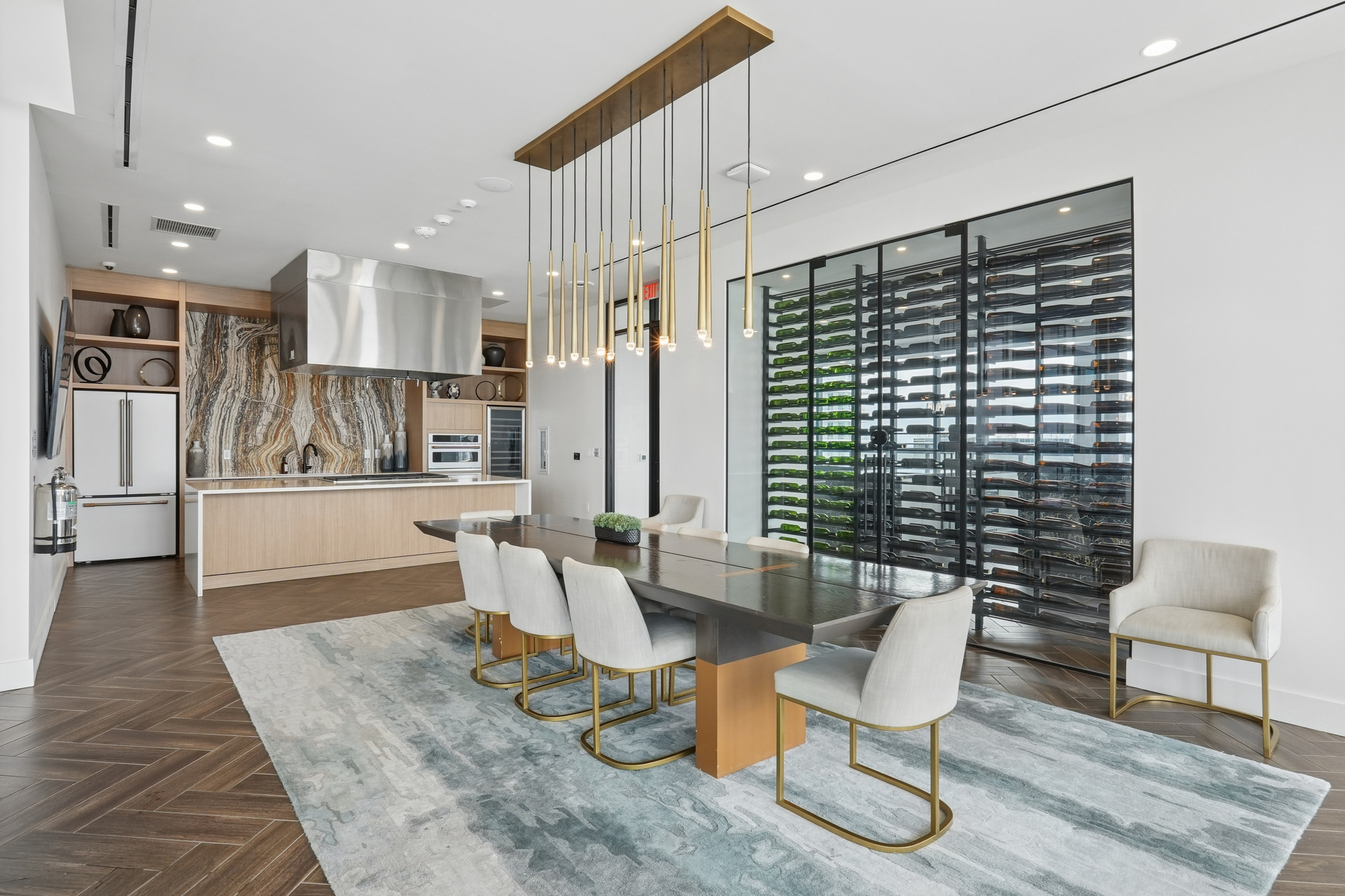 Evo exhibition kitchen and private dining room - St. Petersburg, FL